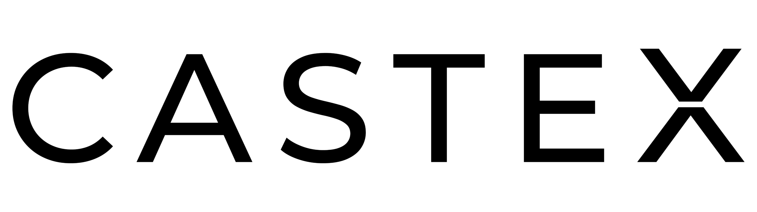 Castex logo - monocromático negro